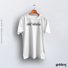 CAMISETA WHO YOU GONNA CALL? THE NERDS! - ST na internet