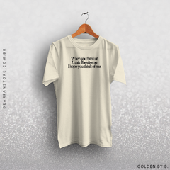 CAMISETA WHEN YOU THINK OF LOUIS na internet