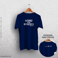 CAMISETA MUSIC OF THE SPHERES II - COLDPLAY na internet