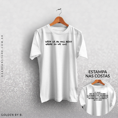 CAMISETA WHERE DO WE GO? - BILLIE EILISH - dear fan store