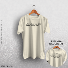 CAMISETA WHERE DO WE GO? - BILLIE EILISH na internet