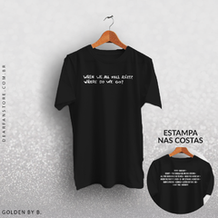 CAMISETA WHERE DO WE GO? - BILLIE EILISH - loja online