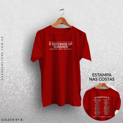 Imagem do CAMISETA 5SOS WORLD TOUR