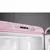 Refrigerador Smeg Anni 50 Rosa 331L Dobradiças à direita 220V FAB32RPK5 na internet