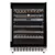 Adega de Embutir Crissair Spazio Duo 46 Garrafas Inox Dual Zone - ADG 46Di