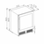 Beer Center Embutir Debacco 145L Preto e Inox 60cm Abertura para Direita - 220V - 20.07.53602 - Emporio da Cozinha