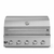 Churrasqueira a Gás Elettromec Professional 36 Polegadas 5 Queimadores Inox 90cm - BBQ-5Q-36-XP-NHUB