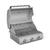 Churrasqueira a Gás Elettromec 3 Queimadores Inox 65cm - BBQ-3Q-65-XX-NHUA - Emporio da Cozinha