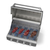 Imagem do Churrasqueira a Gás Elettromec Professional 4 Queimadores Inox 75cm - BBQ-4Q-75-XX-NHUA
