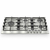 Cooktop a Gás Elettromec Luce 5 Queimadores Inox 90cm Bivolt - CKG-5Q-90-LC-3ZEA - comprar online