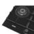 Cooktop a Gás Invita Black 5 Queimadores 90cm Vidro Preto - Bivolt - i-CKG-5Q-90-BL-3TNA - loja online