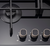 Cooktop a Gás Crissair All Black Crystal 60 4 Queimadores Vidro preto 60cm Bivolt - NCT24 G7 - Emporio da Cozinha