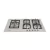 Cooktop a Gás Elettromec Quadratto 5 Queimadores Inox 90cm Bivolt - CKG-5Q-90-XQ-3ZEA - comprar online