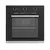 Forno Elétrico DeBacco Madri Analógico 56 Litros Aço Inox e Vidro Preto 60cm 220V - 20.07.14306 - comprar online