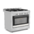 Fogão Piso Gás/Elétrico Invita 5 Queimadores Inox 90cm - 220V - i-FGE-5Q-90-XX-2GMA - comprar online
