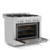 Fogão Piso Gás/Elétrico Invita 5 Queimadores Inox 90cm - 220V - i-FGE-5Q-90-XX-2GMA na internet