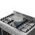 Fogão Piso Gás/Elétrico Invita 5 Queimadores Inox 90cm - 220V - i-FGE-5Q-90-XX-2GMA - loja online