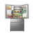 Refrigerador French Door Gorenje 466 Litros Inox - GRF-49W na internet