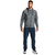 BLUSA UNDER ARMOUR MOLETOM RIVAL FZ HODDIE MASCULINO CINZA, 1357111-012