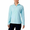 BLUSÃO COLUMBIA GLACIAL IV 1/2 ZIP FEMININO AZUL