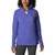 BLUSAO COLUMBIA GLACIAL IV 1/2 ZIP FEMININO ROXO, 1802201-546, AQUECIMENTO, RESISTENTE AO VENTO, TRAIL, TRILHA, ATIVIDADE AO AR LIVRE, CAMINHADA,