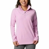 BLUSÃO COLUMBIA GLACIAL IV 1/2 ZIP FEMININO ROSA