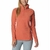 BLUSAO FLEECE COLUMBIA GLACIAL IV 1/2 ZIP FEMININO CORAL, 1802201-852, AQUECIMENTO, RESISTENTE AO VENTO, TRAIL, TRILHA, ATIVIDADE AO AR LIVRE, CAMINHADA, 