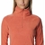 BLUSAO FLEECE COLUMBIA GLACIAL IV 1/2 ZIP FEMININO CORAL, 1802201-852, AQUECIMENTO, RESISTENTE AO VENTO, TRAIL, TRILHA, ATIVIDADE AO AR LIVRE, CAMINHADA, 