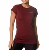 CAMISETA COLUMBIA NEBLINA FEMININO BORDO