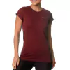 CAMISETA COLUMBIA NEBLINA FEMININO BORDO