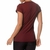 CAMISETA COLUMBIA NEBLINA FEMININO BORDO, 320426-684, TREINO, ATIVIDADE FISICA, ESPORTES, LAZER, CAMINHADA, CORRIDA, ACADEMIA, MUSCULAÇÃO, YOGA, TRILHA, TRAIL, 