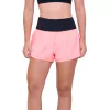 SHORTS AUTHEN SPRINT GINGA ULTRALEVE FORRO BACTERIOESTATICA BOLSO COM ZÍPER 7CM SELADO FEMININO