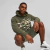 BLUSA PUMA MOLETOM ESSENTIALS BLOCK CAMO FLEECE MASCULINO VERDE, 673336 73