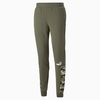 CALÇA PUMA MOLETOM ESSENTIALS BLOCK CAMO SWEATPANTS FLEECE MASCULINO VERDE