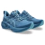 TENIS ASICS NOVABLAST 5 MASCULINO AZUL M TREINO, ATIVIDADE FISICA, ESPORTES, LAZER, CAMINHADA, CORRIDA DE RUA, CONFORTO, AMORTECIMENTO, PROVA