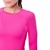 CAMISETA AUTHEN MANGA LONGA KEEP COOL NEEDED UV50 IND FEMININO ROSA, 47AUFCLNDD014,TREINO, ATIVIDADE FISICA, ESPORTES, LAZER, CAMINHADA, CORRIDA, ACADEMIA, MUSCULAÇÃO, YOGA, TRILHA, TRAIL,  