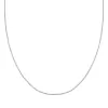 CORRENTE VENEZIANA BANHADA A PRATA 45 CM