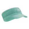 FAIXA DE CABEÇA COM ABA SPIDERWEB COMPRESSPORT VISEIRA UNISSEX VERDE C