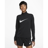 CAMISETA NIKE MANGA LONGA DRI-FIT SWOOSH MID LAYER FEMININO PRETO