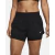 SHORTS NIKE ONE DRI-FIT CINTURA MÉDIA 3IN 2N1 FEMININO PRETO DX6012-010