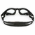 OCULOS DE NATACAO AQUASPHERE KAYENNE UNISSEX PRETO PRATA LENTE TRANSPARENTE, EP296.0115.LC,
