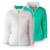 JAQUETA KAILASH PUFFER DUPLA FACE FEMININO, F23-BCO/AZUL
