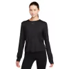 CAMISETA NIKE MANGA LONGA ONE CLASSIC DRI-FIT FEMININO