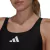 MAIO ADIDAS LOGO BASICO FEMININO, HS1747, AGUA, PISCINA, NADAR, 