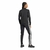 CONJUNTO ADIDAS 3 STRIPES FEMININO PRETO, IJ8781, TREINO, ATIVIDADE FISICA, ESPORTES, LAZER, CAMINHADA, CORRIDA, ACADEMIA, MUSCULAÇÃO, YOGA, TRILHA, TRAIL, 