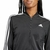 CONJUNTO ADIDAS 3 STRIPES FEMININO PRETO, IJ8781, TREINO, ATIVIDADE FISICA, ESPORTES, LAZER, CAMINHADA, CORRIDA, ACADEMIA, MUSCULAÇÃO, YOGA, TRILHA, TRAIL, 