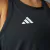 REGATA ADIDAS ADIZERO ESSENTIALS FEMININO PRETO, IN1180, TREINO, ATIVIDADE FISICA, ESPORTES, LAZER, CAMINHADA, CORRIDA, ACADEMIA, MUSCULAÇÃO, YOGA, 