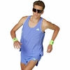 REGATA ADIDAS SINGLET ADIZERO RUNNING MASCULINO ROXO