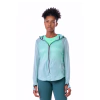 JAQUETA AUTHEN CORTA VENTO P. L. SLASH RIP STOP RESISTENTE A AGUA FEMININO VERDE