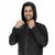 JAQUETA MIZUNO HIGH P MASCULINO, MIMSR4114-PRET90, AQUECIMENTO, RESISTENTE AO VENTO, TRAIL, TRILHA, ATIVIDADE AO AR LIVRE, CAMINHADA, WINDRUNNER, 